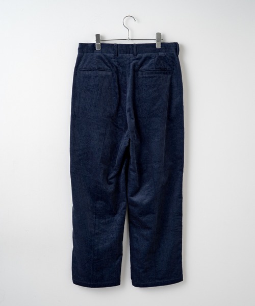 WHIMSIC(ウィムジック)の「【WHIMSIC】コーデュロイ2タックイージースラックス(スラックス・メンズ・ブラウン/ネイビー/ホワイト・FREE)」の5枚目の写真