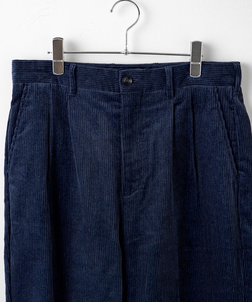 WHIMSIC(ウィムジック)の「【WHIMSIC】コーデュロイ2タックイージースラックス(スラックス・メンズ・ブラウン/ネイビー/ホワイト・FREE)」の6枚目の写真