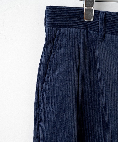 WHIMSIC(ウィムジック)の「【WHIMSIC】コーデュロイ2タックイージースラックス(スラックス・メンズ・ブラウン/ネイビー/ホワイト・FREE)」の7枚目の写真