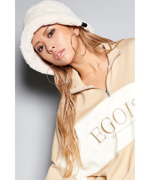 EGOIST（エゴイスト）の「BIGシンプルフープピアス（ピアス（両耳用）・レディース・ゴールド/シルバー・FREE）」の3枚目の写真