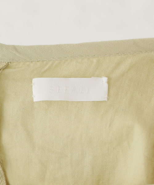 セール】【SEEALL / シーオール】NEW STANDARD TOP:ブラウス