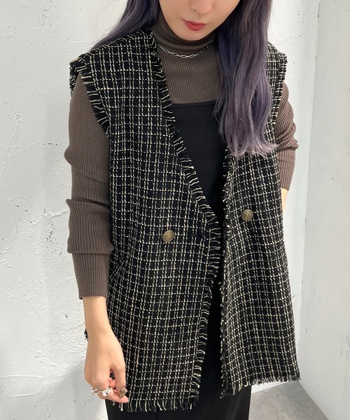 apres jour mignon（アプレジュールミニョン）の「ツイードジレ