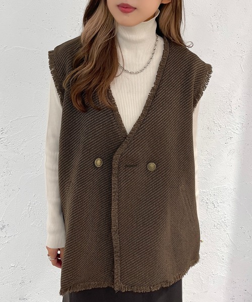 apres jour mignon（アプレジュールミニョン）の「ツイードジレ