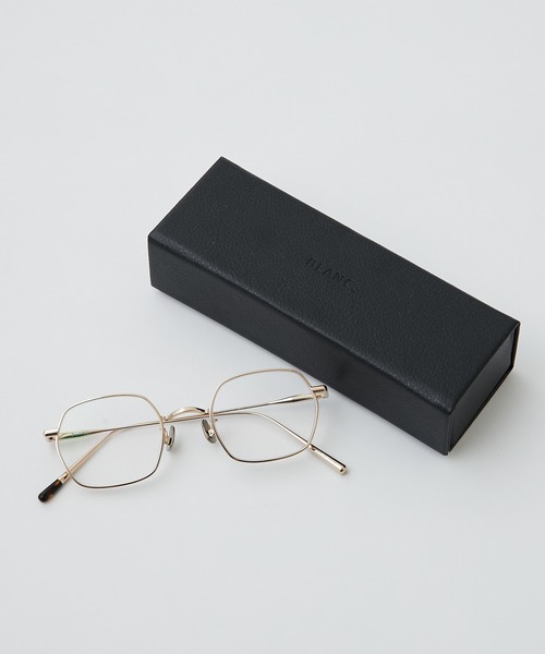 BLANC..（ブラン）の「【BLANC..】メタルフレームメガネ/B0037CLR  