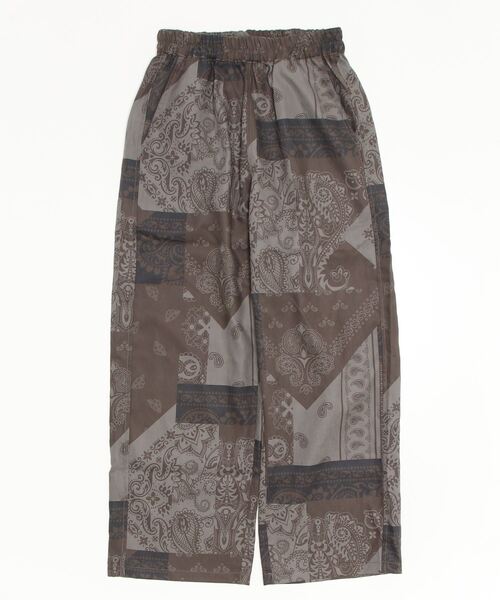 AVIREX(アヴィレックス)の「REPEATING PATTERN PANTS/ リピーティングパターンパンツ(その他パンツ・レディース・チャコール/ブラウン・F)」の4枚目の写真