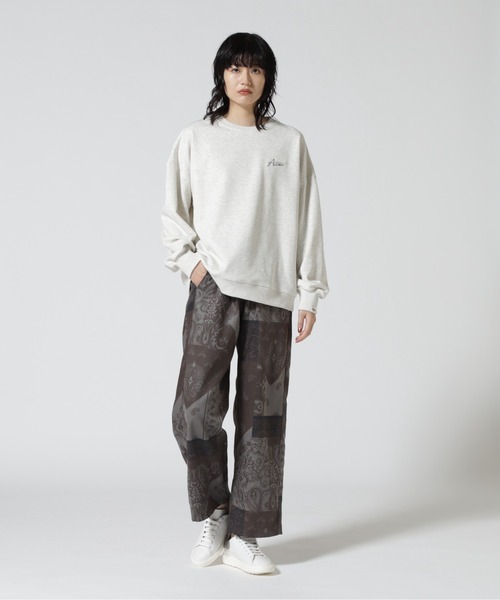 AVIREX(アヴィレックス)の「REPEATING PATTERN PANTS/ リピーティングパターンパンツ(その他パンツ・レディース・チャコール/ブラウン・F)」の9枚目の写真