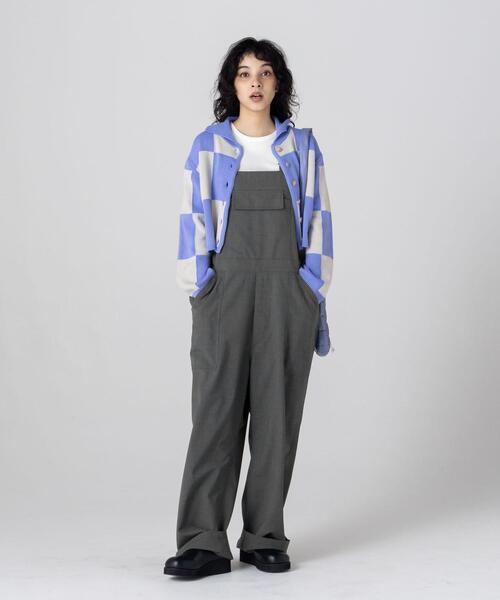 CITEN(シテン)の「<CITEN>フレンチオーバーオール(サロペット/オーバーオール・メンズ・ダークグレー/ブラック・FREE)」の6枚目の写真