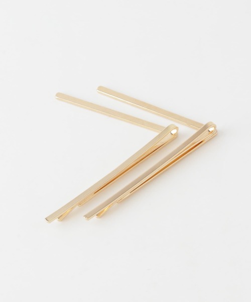 SMELLY（スメリー）の「メタルV2セットピン（ヘアピン・レディース・ゴールド・-）」の4枚目の写真