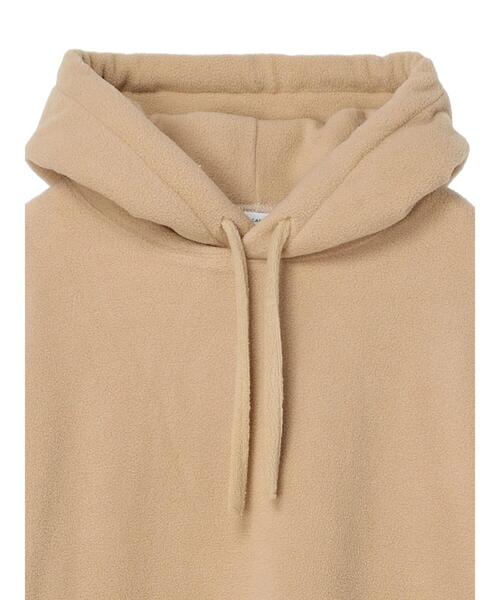 AMERICAN HOLIC（アメリカンホリック）の「フリースドロストフードパーカー（パーカー・レディース・ダークネイビー/アイボリー/ベージュ・L/M）」の19枚目の写真