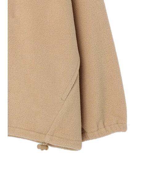 AMERICAN HOLIC（アメリカンホリック）の「フリースドロストフードパーカー（パーカー・レディース・ダークネイビー/アイボリー/ベージュ・L/M）」の15枚目の写真