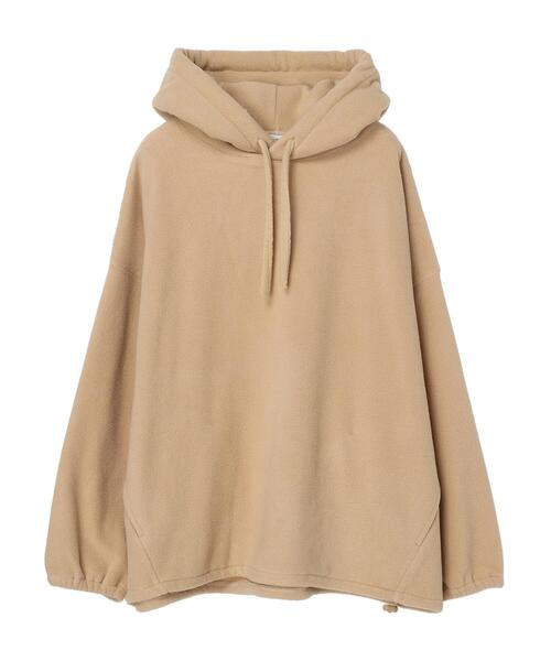 AMERICAN HOLIC（アメリカンホリック）の「フリースドロストフードパーカー（パーカー・レディース・ダークネイビー/アイボリー/ベージュ・L/M）」の20枚目の写真