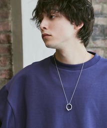 Alpinus | ring top silver chain necklace / リングトップシルバーチェーンネックレス(ネックレス)