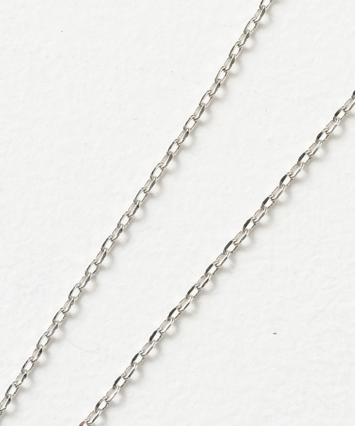 Alpinus（アルピナス）の「ring top silver chain necklace / リングトップシルバーチェーンネックレス（ネックレス・メンズ・シルバー・FREE）」の6枚目の写真