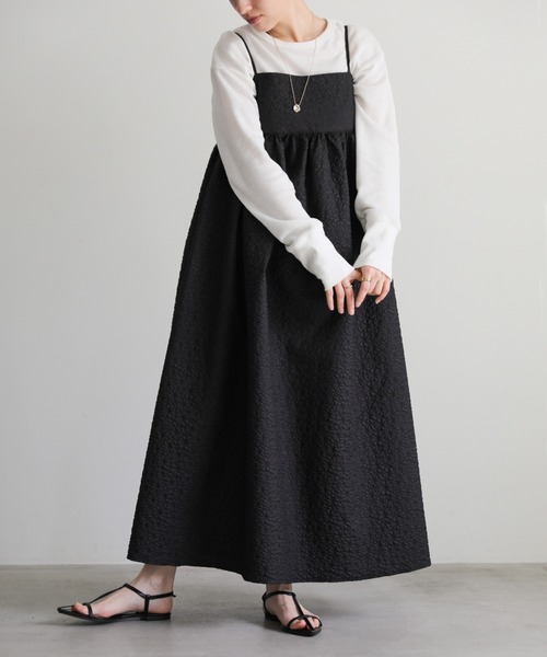select MOCA（セレクトモカ）の「ふくれジャガードペプラム