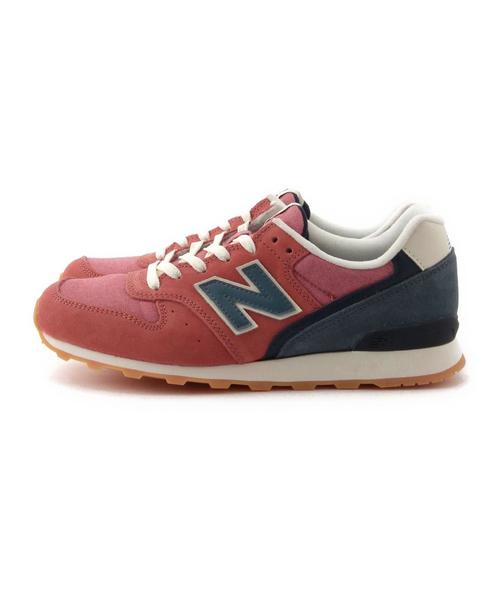 NEW BALANCE（ニューバランス）の「BYBC new balance WR996 カラースニーカー（スニーカー・レディース・グレー/シャーベット・23cm/24.5cm/24cm/25cm/23.5cm）」の4枚目の写真