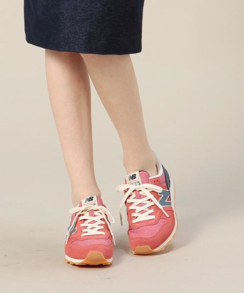 NEW BALANCE（ニューバランス）の「BYBC new balance WR996 カラースニーカー（スニーカー・レディース・グレー/シャーベット・23cm/24.5cm/24cm/25cm/23.5cm）」の9枚目の写真