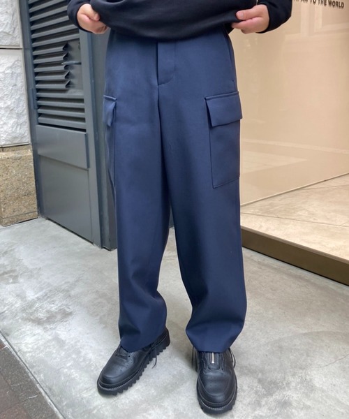 ATON（エイトン）の「【ATON / エイトン】BACK SATIN FIELD CARGO