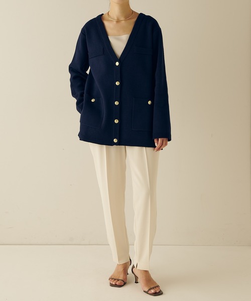 COLLAGE GALLARDAGALANTE（コラージュガリャルダガランテ）の「シルキーキャミ（キャミソール・レディース・ブラック/アイボリー/パープル・FREE）」の9枚目の写真