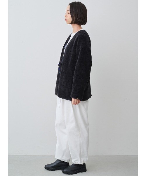 MEDE19F（メデジュウキュウ）の「ＭＥＤＥ１９Ｆ　リバーシブルはんてん（その他ルームウェア・レディース・ブラック系その他・2/1）」の8枚目の写真