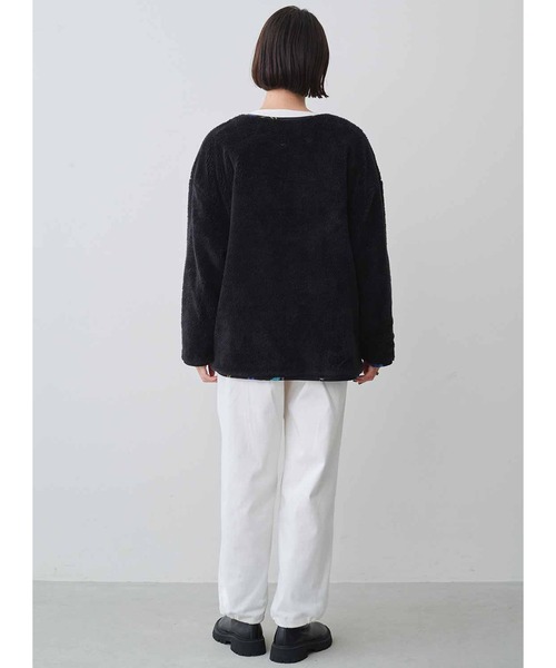 MEDE19F（メデジュウキュウ）の「ＭＥＤＥ１９Ｆ　リバーシブルはんてん（その他ルームウェア・レディース・ブラック系その他・2/1）」の9枚目の写真