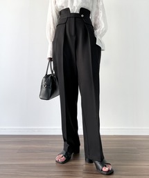 junoah | ウエストデザインスラックス(スラックス)