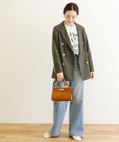 URBAN RESEARCH(アーバンリサーチ)の「ダブルブレストブレザーチェックジャケット(その他アウター・レディース・チェック・36/38)」の7枚目の写真