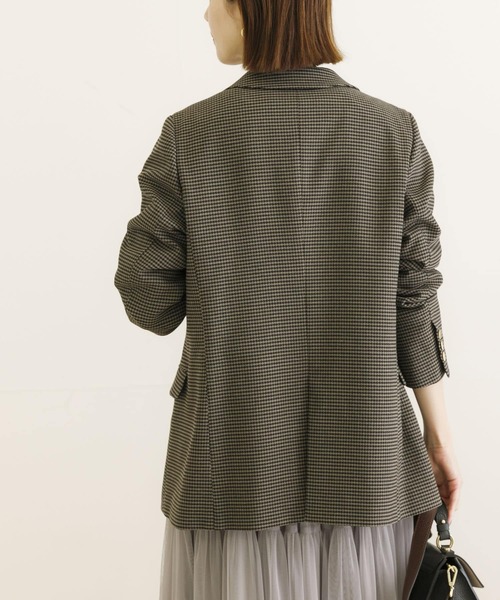 URBAN RESEARCH(アーバンリサーチ)の「ダブルブレストブレザーチェックジャケット(その他アウター・レディース・チェック・36/38)」の16枚目の写真
