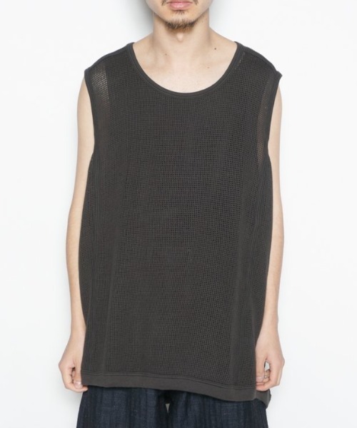 トップス oo2 PROJECT G/R SLEEVELESS T-SHIRT O project（オープロジェクト）の「SLEEVELESS TEE（タンクトップ