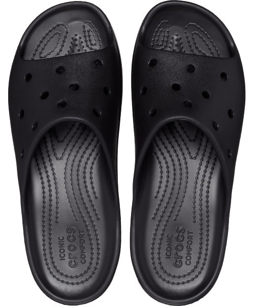 クロシェ フラットフォーム スライドサンダル 中古・古着通販】PRADA (プラダ) クロシェ フラットフォーム スライド