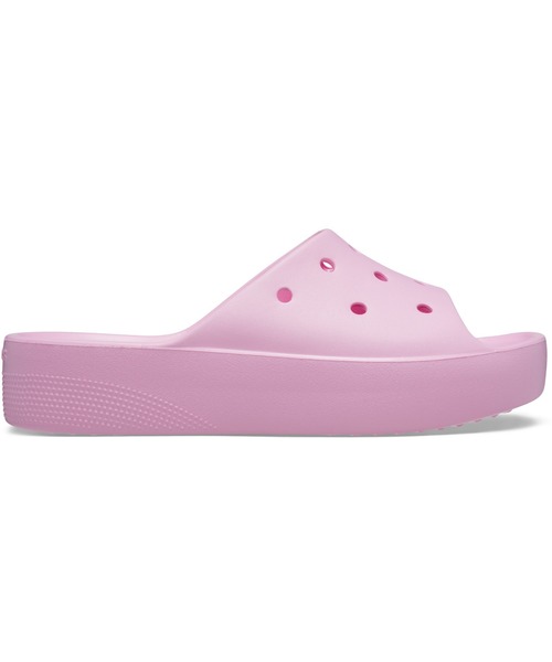 BALENCIAGA crocs プラットフォーム スライドサンダル ホワイト の ウィメンズ Pool Crocs™ スライドサンダル