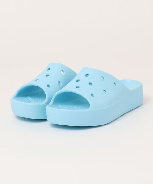 クロックス クラシック プラットフォーム スライド サンダル