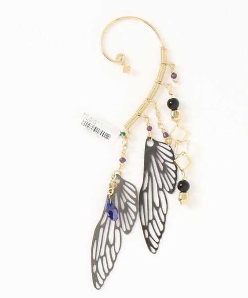 AHCAHCUM.muchacha 蝶々バレッタ 蝶々イヤーカフ 4点セット 楽天市場】(オーダー品)(蝶 イヤーカフ)(FUNKOUTS)(Ageha)巻き