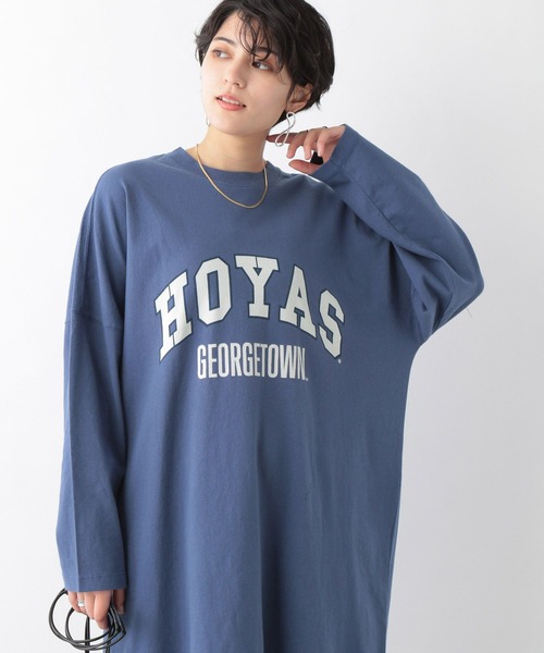 DISCUS(ディスカス)の「DISCUSカレッジプリントワンピース(ワンピース・レディース・ホワイト/ブルー/グリーン・FREE)」の15枚目の写真