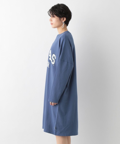 DISCUS(ディスカス)の「DISCUSカレッジプリントワンピース(ワンピース・レディース・ホワイト/ブルー/グリーン・FREE)」の16枚目の写真