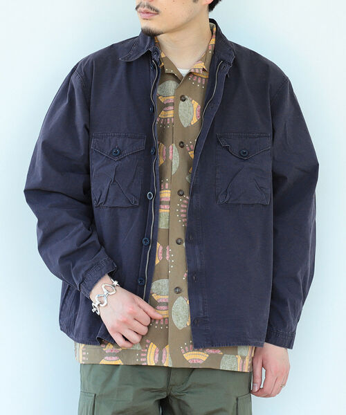 NECESSARY or UNNECESSARY(ネセサリーオアアンネセサリー)の「NECESSARY or UNNECESSARY / WATCH POCKET(ブルゾン・メンズ・オリーブ/ネイビー・LARGE/MEDIUM)」の17枚目の写真