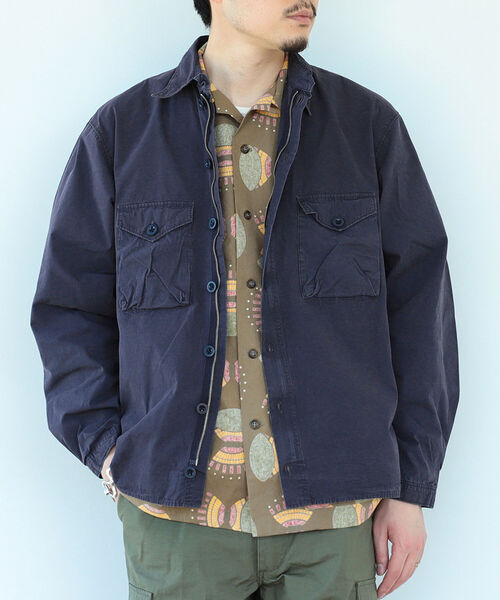 NECESSARY or UNNECESSARY(ネセサリーオアアンネセサリー)の「NECESSARY or UNNECESSARY / WATCH POCKET(ブルゾン・メンズ・オリーブ/ネイビー・LARGE/MEDIUM)」の21枚目の写真