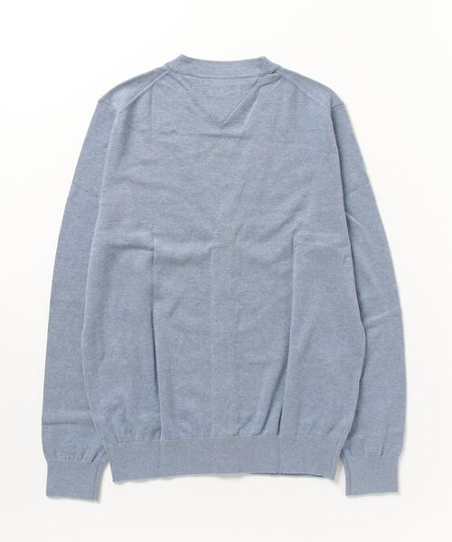 TOMMY HILFIGER（トミーヒルフィガー）の「TOMMY HILFIGER / SIGNATURE CARDIGAN コットン カーディガン（カーディガン/ボレロ・メンズ・ベージュ/ネイビー/ブラック/サックスブルー・MEDIUM/LARGE/X-LARGE）」の15枚目の写真