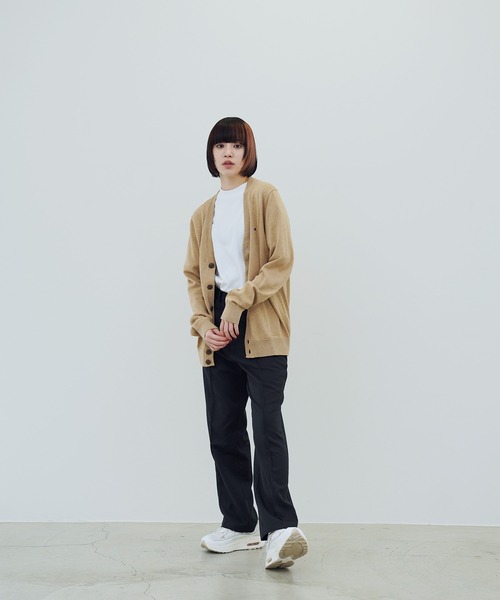 TOMMY HILFIGER（トミーヒルフィガー）の「TOMMY HILFIGER / SIGNATURE CARDIGAN コットン カーディガン（カーディガン/ボレロ・メンズ・ベージュ/ネイビー/ブラック/サックスブルー・MEDIUM/LARGE/X-LARGE）」の21枚目の写真