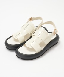 LANVIN en Bleu | 編込みサンダル(サンダル)