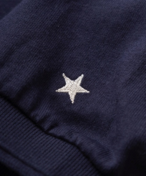 CONVERSE(コンバース)の「【CONVERSE/コンバース】ワイドシルエット ブランドロゴ刺繍 リブデザイン ショート丈 半袖Tシャツ/ワンポイント/ピスネーム(Tシャツ/カットソー・レディース・ブラック/ネイビー/ホワイト・M/L)」の11枚目の写真