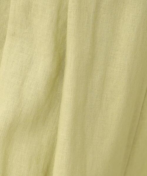 grove（グローブ）の「◆ナチュラル美人!ヨーロピアンリネン混フレアスカートパンツ（その他パンツ・レディース・ブラック/ライトベージュ/ブルー/イエロー・02/03/01/05/04）」の18枚目の写真