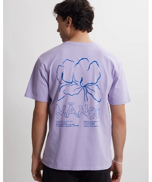 Saturdays NYC(サタデーズ ニューヨークシティ )の「Crest Standard SS Tee(Tシャツ/カットソー・メンズ・ホワイト/ブラック/ラベンダー・X-SMALL/L/S/XL/M)」の1枚目の写真