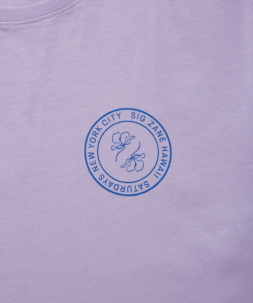 Saturdays NYC(サタデーズ ニューヨークシティ )の「Crest Standard SS Tee(Tシャツ/カットソー・メンズ・ホワイト/ブラック/ラベンダー・X-SMALL/L/S/XL/M)」の9枚目の写真