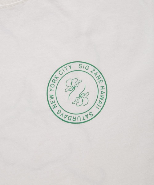 Saturdays NYC(サタデーズ ニューヨークシティ )の「Crest Standard SS Tee(Tシャツ/カットソー・メンズ・ホワイト/ブラック/ラベンダー・X-SMALL/L/S/XL/M)」の19枚目の写真
