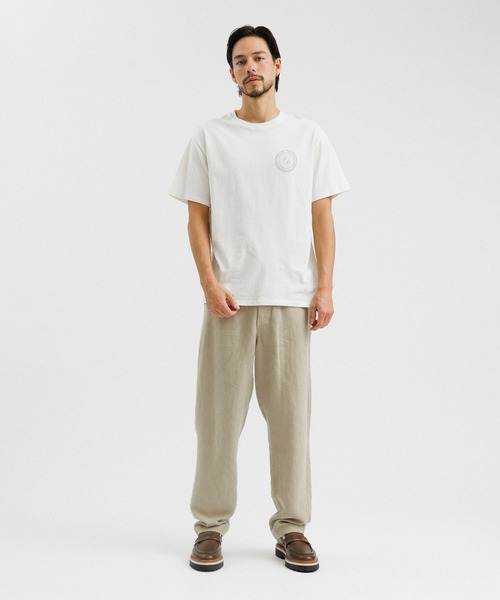 Saturdays NYC(サタデーズ ニューヨークシティ )の「Crest Standard SS Tee(Tシャツ/カットソー・メンズ・ホワイト/ブラック/ラベンダー・X-SMALL/L/S/XL/M)」の4枚目の写真
