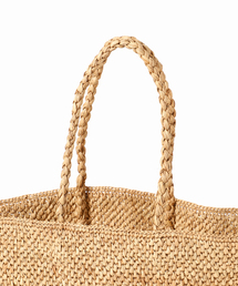 plage（プラージュ）の「RAFFIA LECTANGLE BASKET バッグ（トート