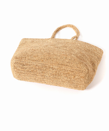 plage（プラージュ）の「RAFFIA LECTANGLE BASKET バッグ（トート