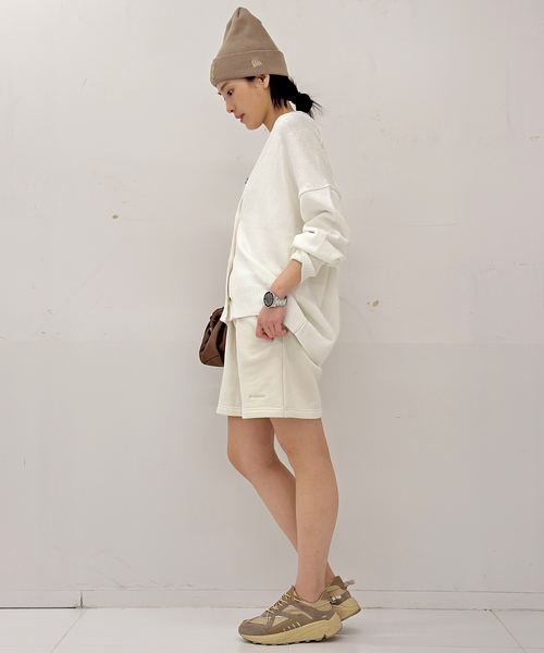 AMERICANA（アメリカーナ）の「【AMERICANA/アメリカーナ】別注スウェットショートパンツ（スウェットパンツ・レディース・ネイビー/アイボリー・36/38）」の20枚目の写真