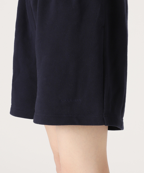 AMERICANA（アメリカーナ）の「【AMERICANA/アメリカーナ】別注スウェットショートパンツ（スウェットパンツ・レディース・ネイビー/アイボリー・36/38）」の5枚目の写真