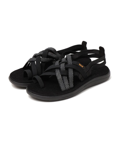 Teva（テバ）の「TEVA: VOYA STRAPPY ストラップ サンダル 25SS（サンダル・レディース・ホワイト/ブラック・23/24/25）」の3枚目の写真